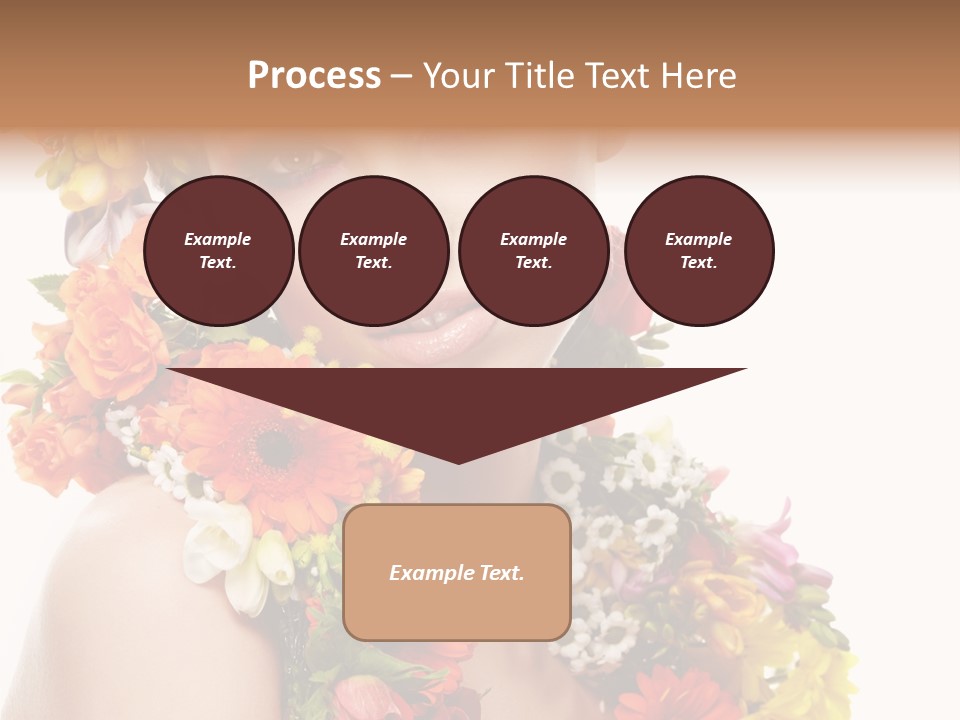 Skincare Closeup Happy PowerPoint Template