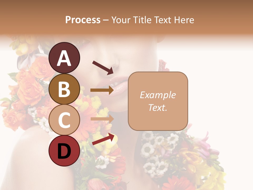 Skincare Closeup Happy PowerPoint Template