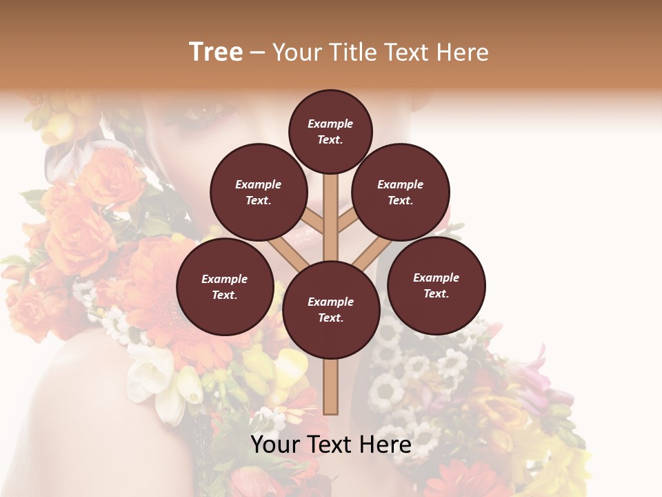 Skincare Closeup Happy PowerPoint Template