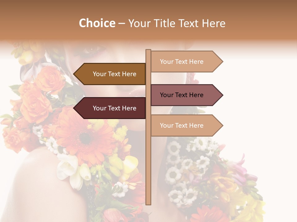 Skincare Closeup Happy PowerPoint Template