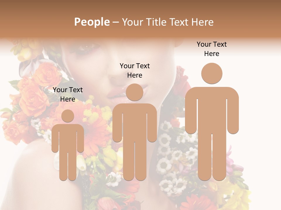 Skincare Closeup Happy PowerPoint Template