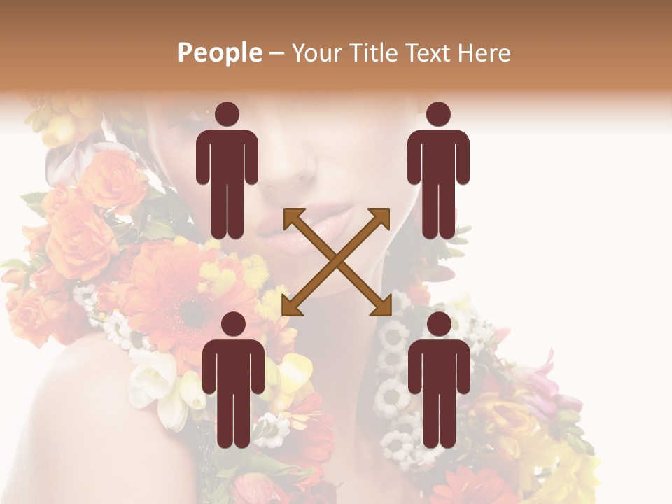 Skincare Closeup Happy PowerPoint Template