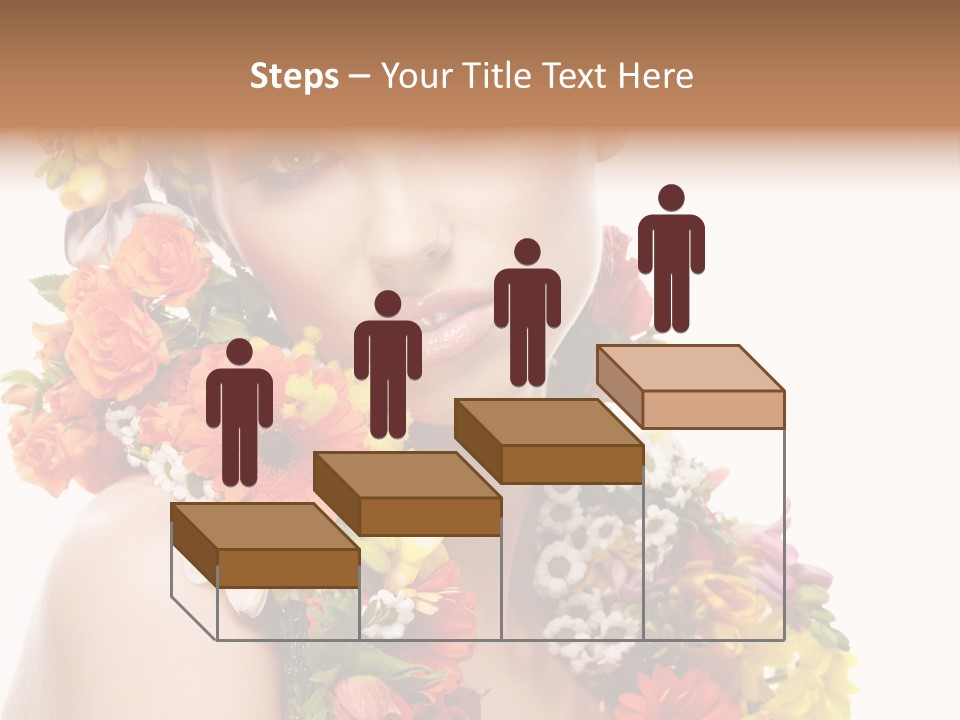 Skincare Closeup Happy PowerPoint Template