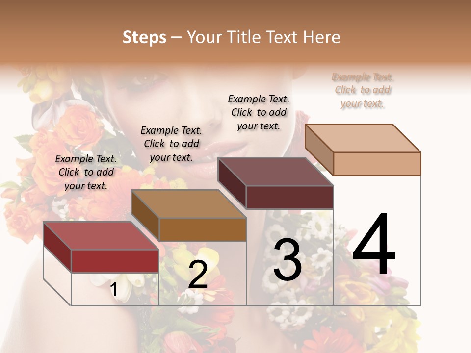 Skincare Closeup Happy PowerPoint Template