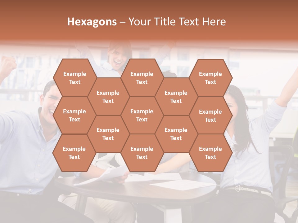 Businesspeople Adults Coworkers PowerPoint Template