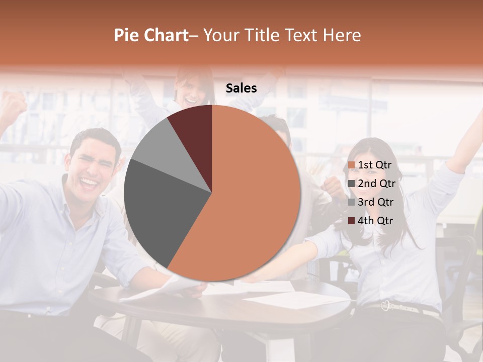 Businesspeople Adults Coworkers PowerPoint Template