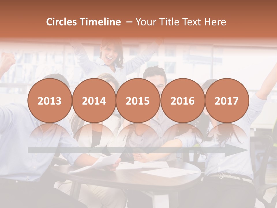 Businesspeople Adults Coworkers PowerPoint Template