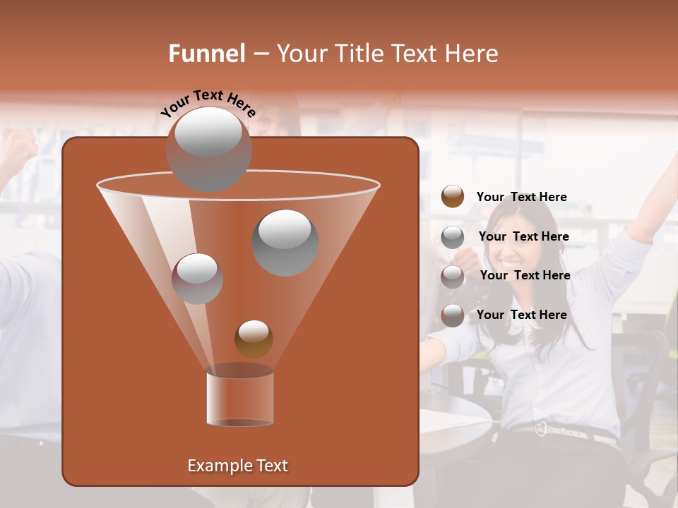 Businesspeople Adults Coworkers PowerPoint Template