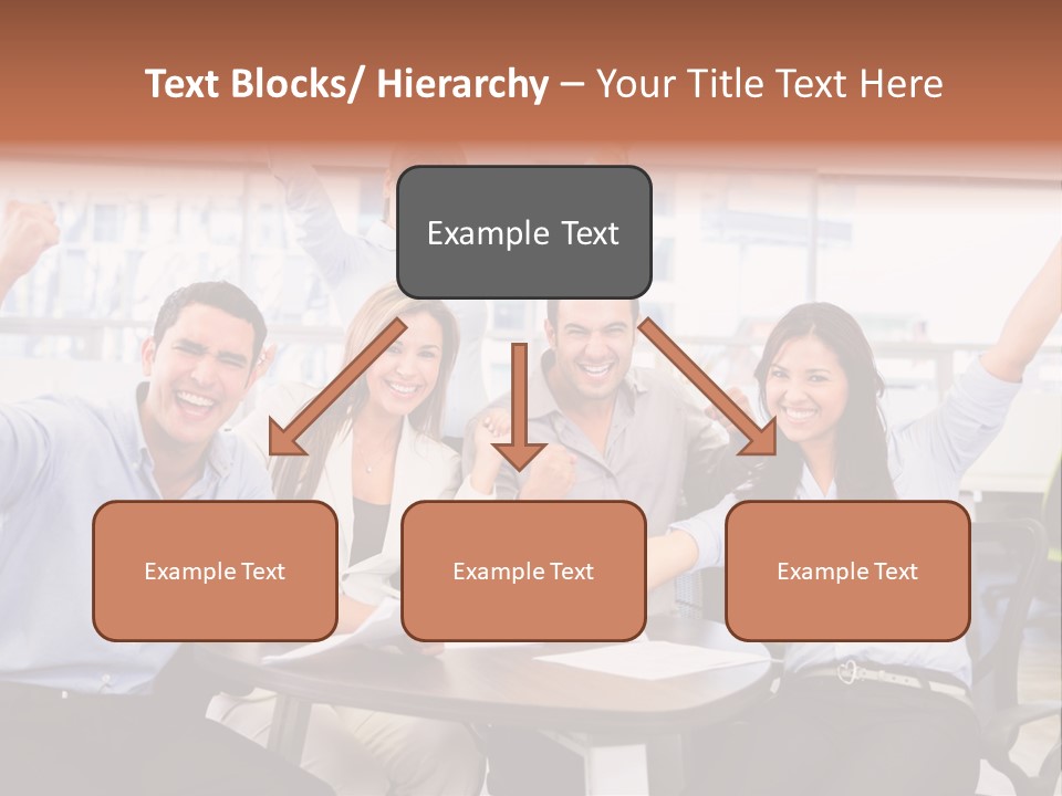 Businesspeople Adults Coworkers PowerPoint Template