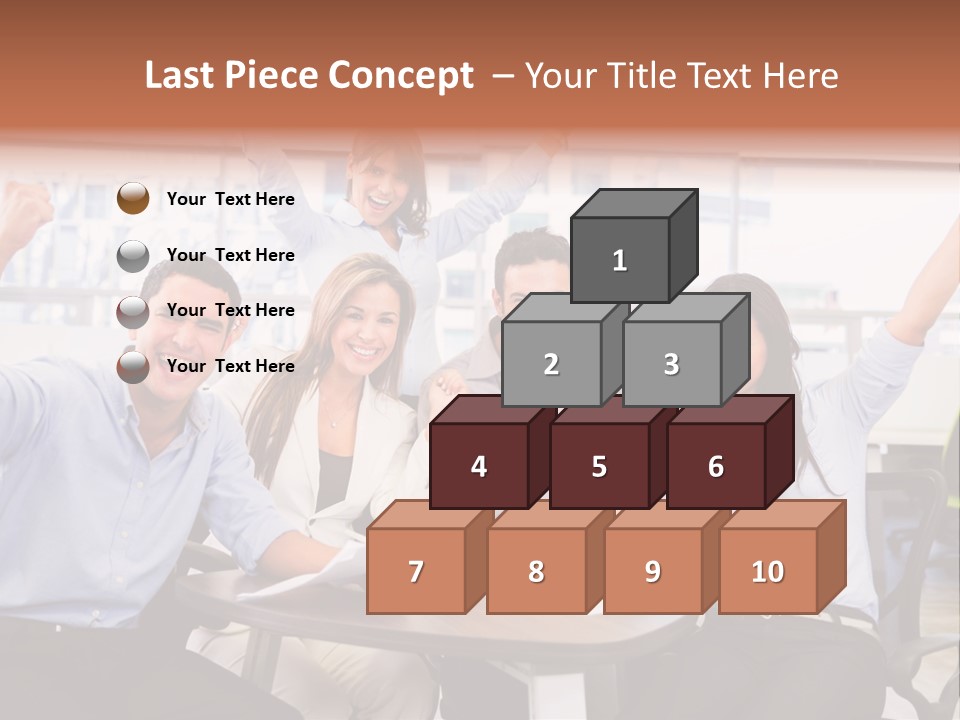 Businesspeople Adults Coworkers PowerPoint Template