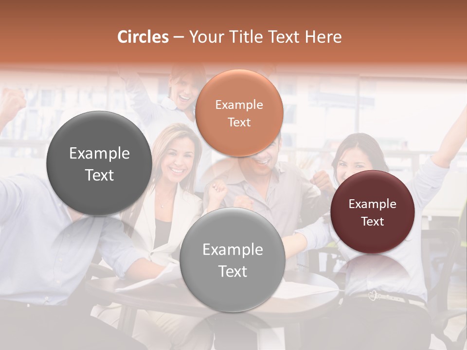 Businesspeople Adults Coworkers PowerPoint Template