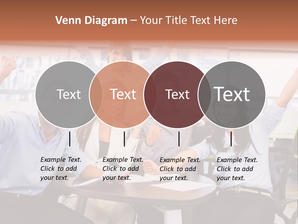 Businesspeople Adults Coworkers PowerPoint Template