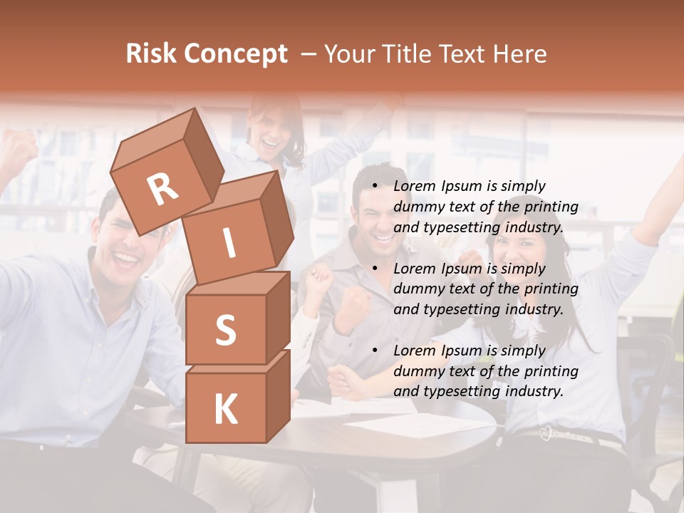Businesspeople Adults Coworkers PowerPoint Template