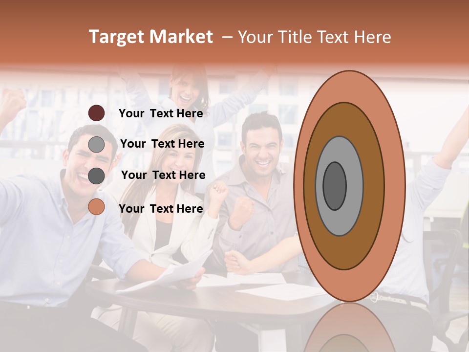 Businesspeople Adults Coworkers PowerPoint Template
