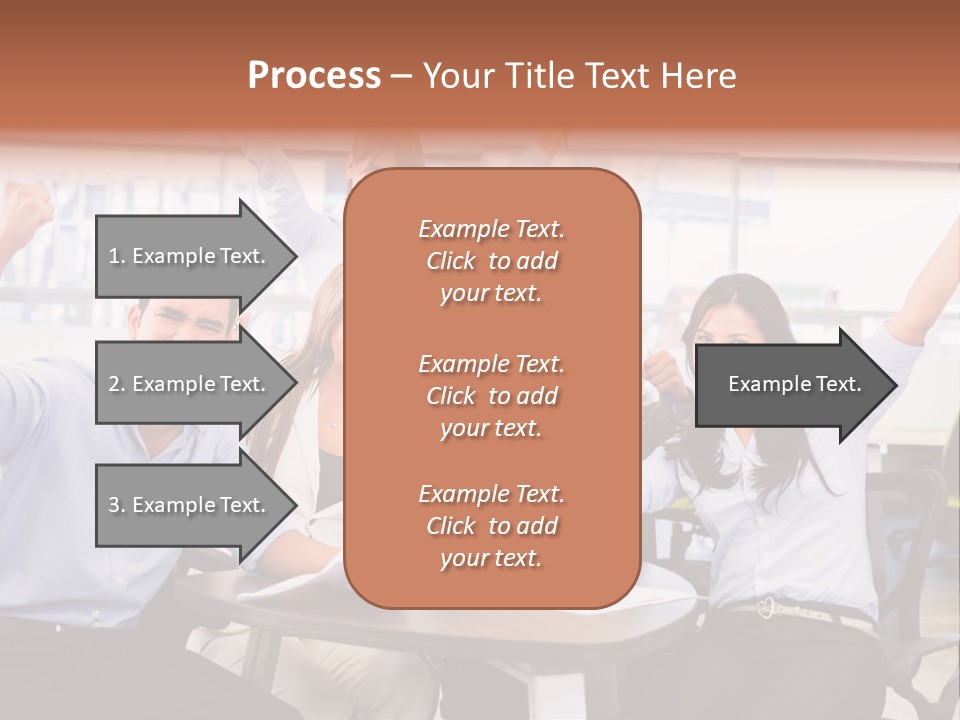 Businesspeople Adults Coworkers PowerPoint Template
