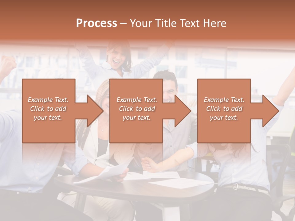 Businesspeople Adults Coworkers PowerPoint Template