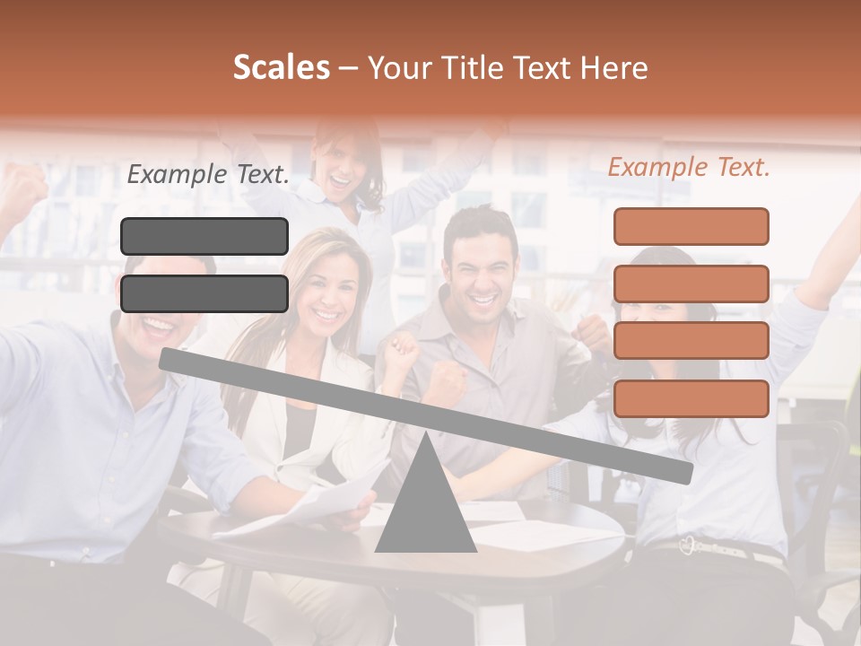Businesspeople Adults Coworkers PowerPoint Template