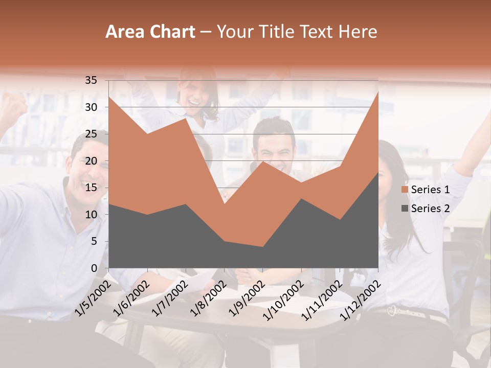 Businesspeople Adults Coworkers PowerPoint Template