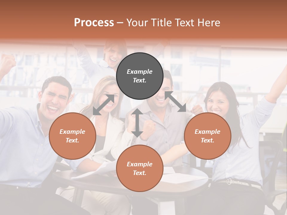 Businesspeople Adults Coworkers PowerPoint Template