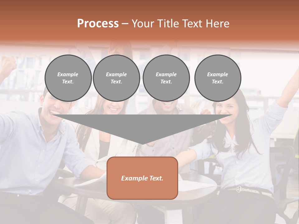 Businesspeople Adults Coworkers PowerPoint Template