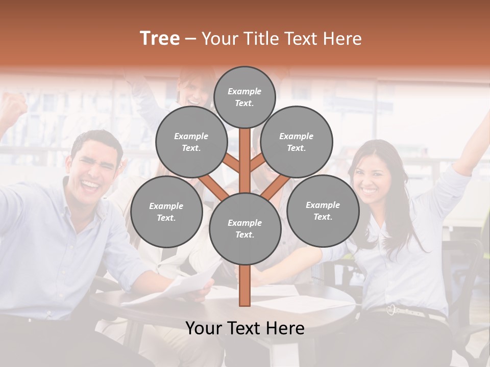Businesspeople Adults Coworkers PowerPoint Template