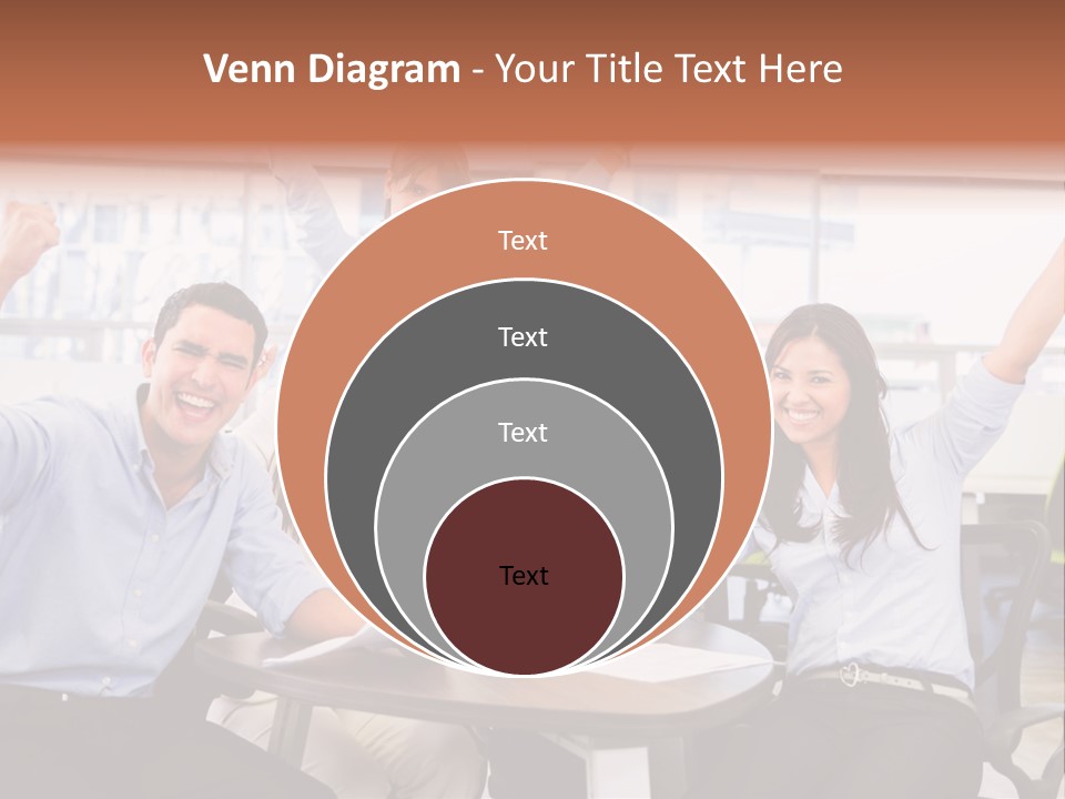 Businesspeople Adults Coworkers PowerPoint Template