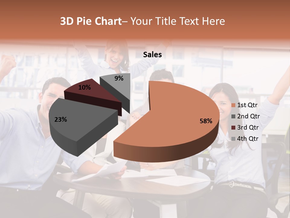 Businesspeople Adults Coworkers PowerPoint Template