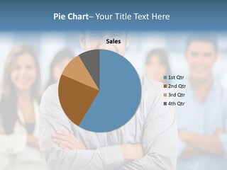 Happy Entrepreneurs Coworkers PowerPoint Template