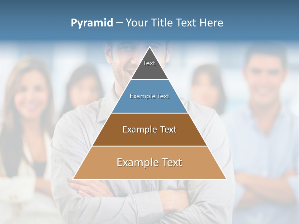 Happy Entrepreneurs Coworkers PowerPoint Template