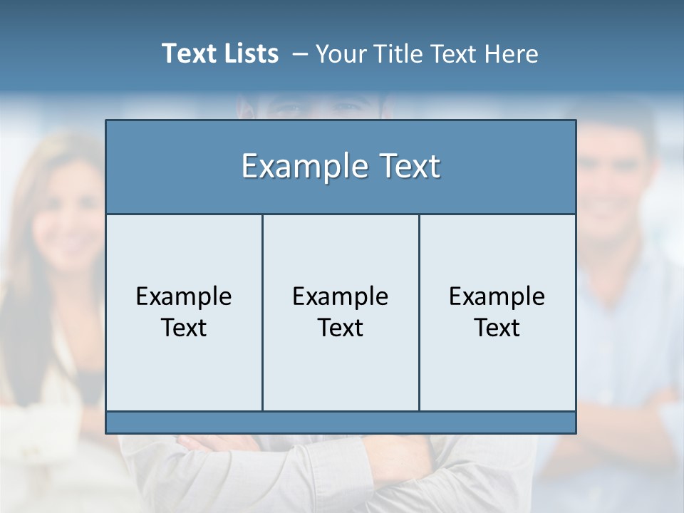 Happy Entrepreneurs Coworkers PowerPoint Template