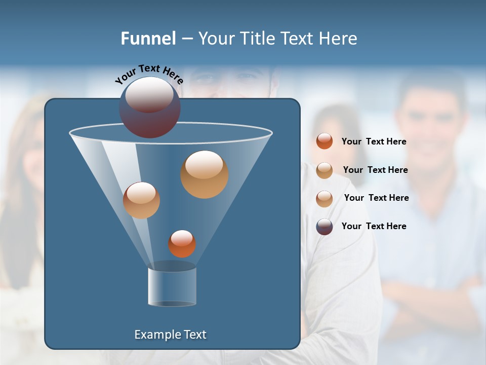 Happy Entrepreneurs Coworkers PowerPoint Template