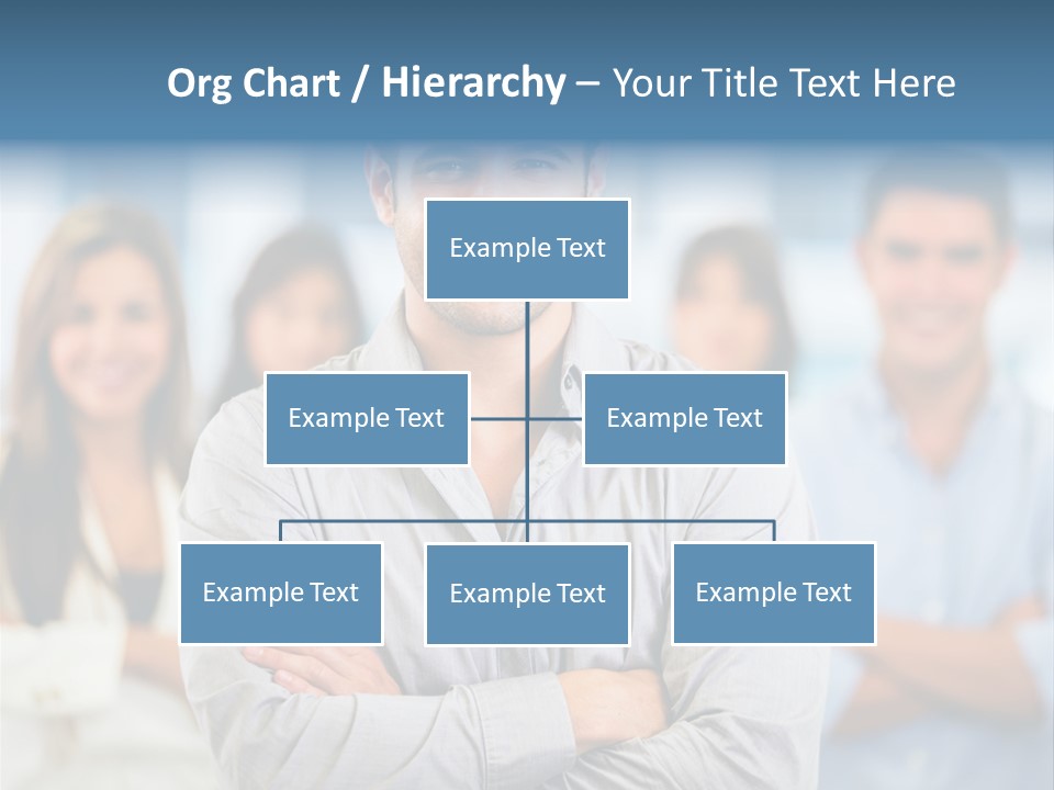 Happy Entrepreneurs Coworkers PowerPoint Template