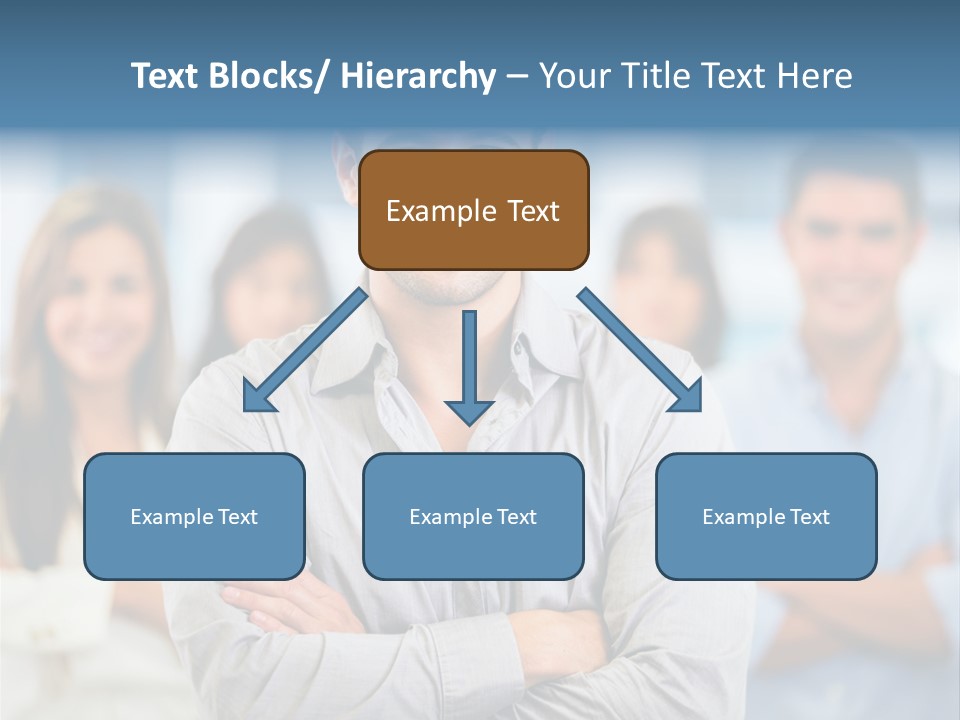 Happy Entrepreneurs Coworkers PowerPoint Template