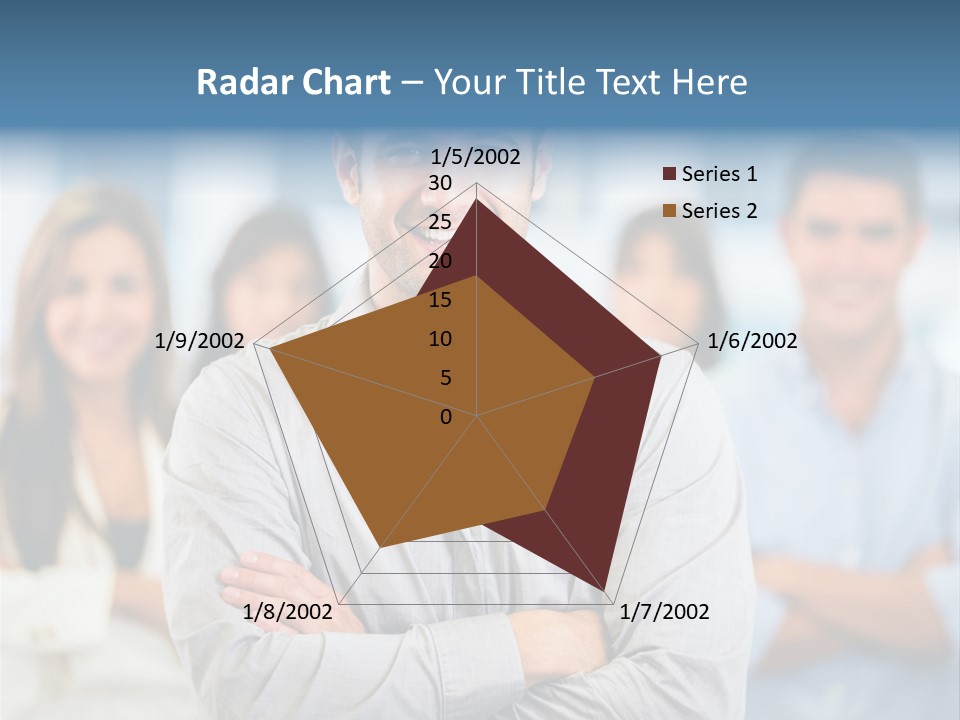 Happy Entrepreneurs Coworkers PowerPoint Template