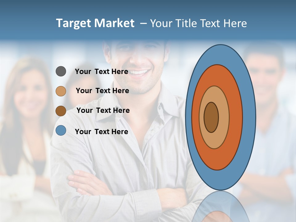 Happy Entrepreneurs Coworkers PowerPoint Template