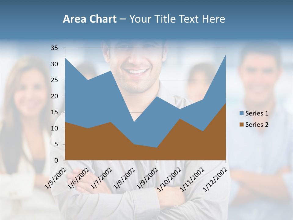 Happy Entrepreneurs Coworkers PowerPoint Template