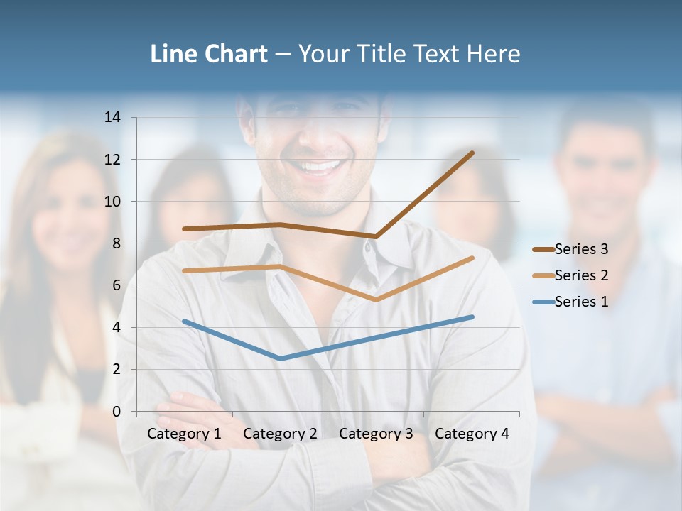 Happy Entrepreneurs Coworkers PowerPoint Template