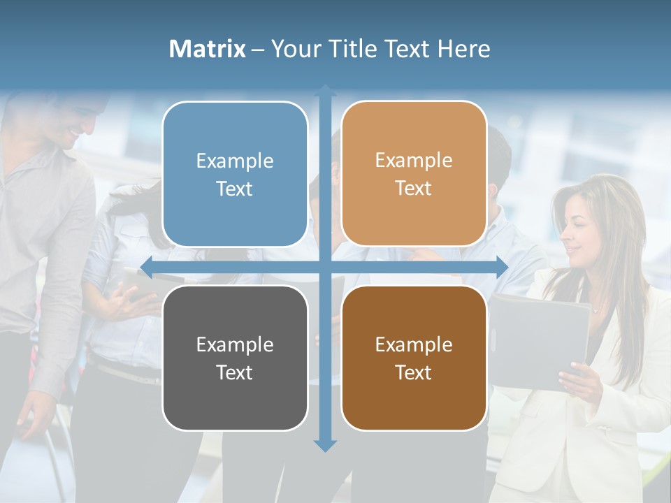 Hispanic People Entrepreneurs PowerPoint Template