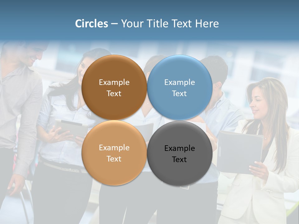 Hispanic People Entrepreneurs PowerPoint Template