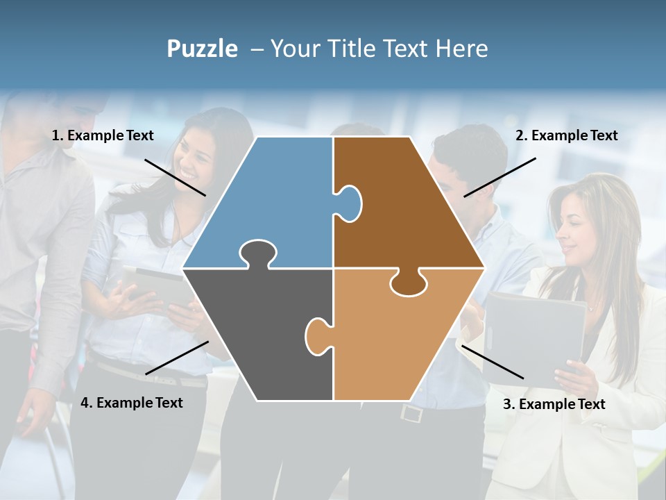 Hispanic People Entrepreneurs PowerPoint Template