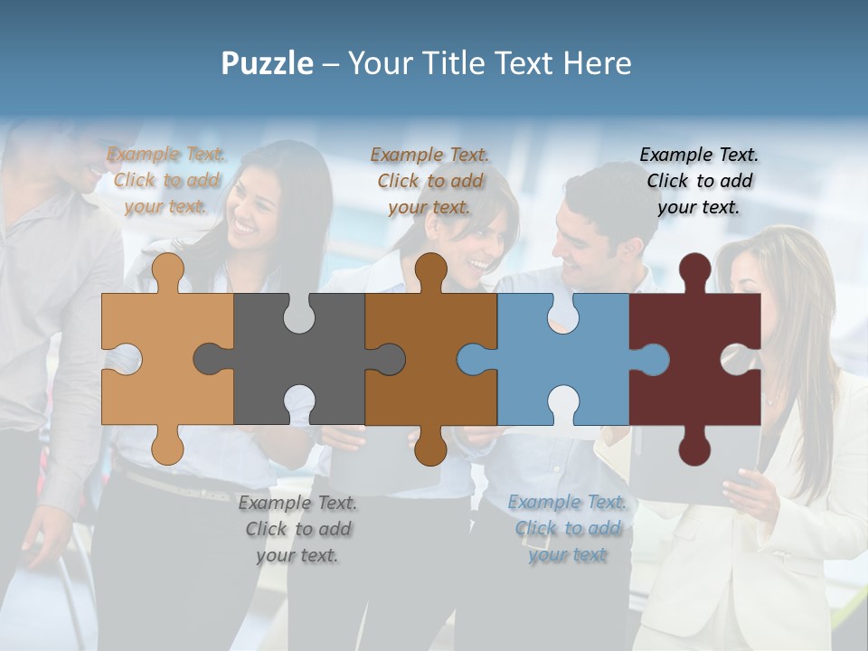 Hispanic People Entrepreneurs PowerPoint Template