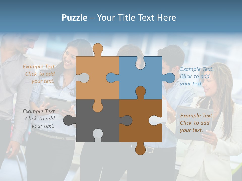 Hispanic People Entrepreneurs PowerPoint Template