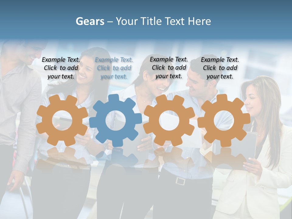 Hispanic People Entrepreneurs PowerPoint Template