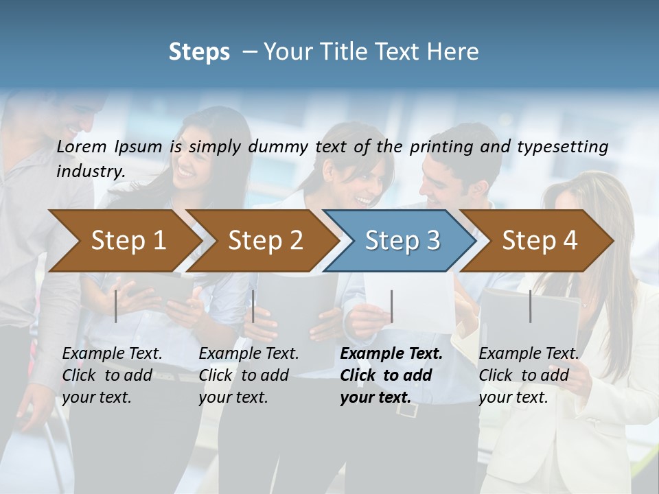 Hispanic People Entrepreneurs PowerPoint Template