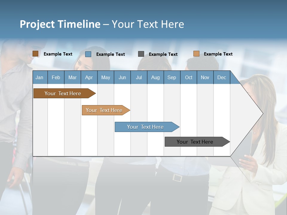 Hispanic People Entrepreneurs PowerPoint Template