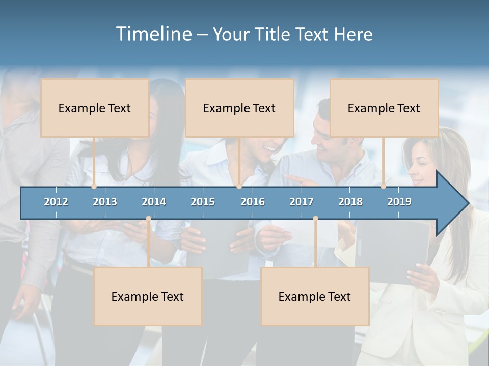 Hispanic People Entrepreneurs PowerPoint Template