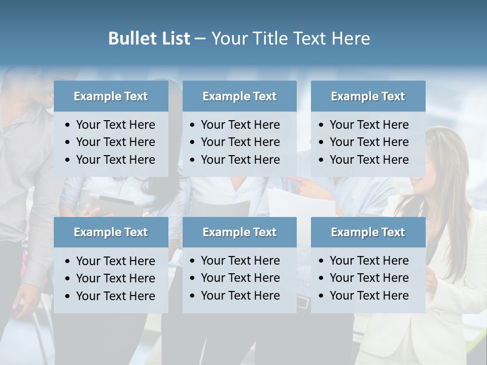 Hispanic People Entrepreneurs PowerPoint Template