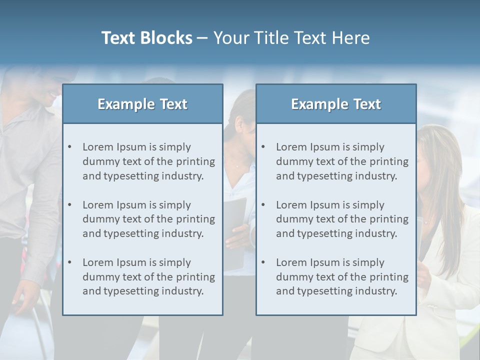 Hispanic People Entrepreneurs PowerPoint Template