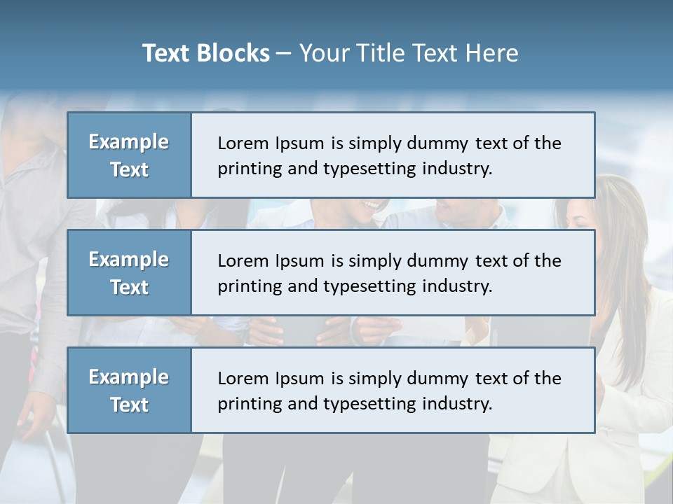 Hispanic People Entrepreneurs PowerPoint Template