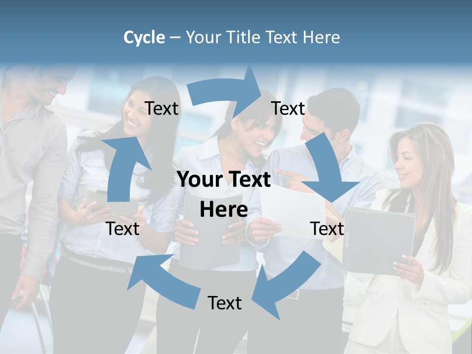 Hispanic People Entrepreneurs PowerPoint Template